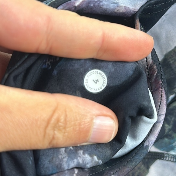 Lululemon Fast and Free Tight II 25" *Non-Reflective Nulux Glacier Camo Starligh - Picture 6 of 7
